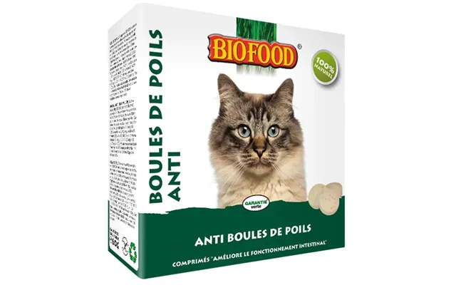 Biofood Anti Hairballs Cat 100 Tablets