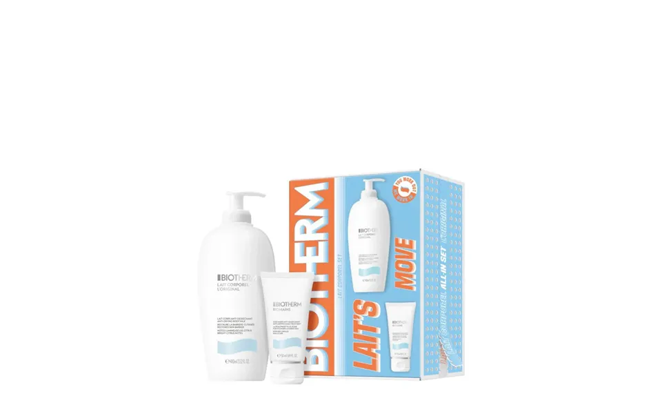 Biotherm Gift Set Lait Corporel 400 Ml Handcreme 50 Ml 1 Unit