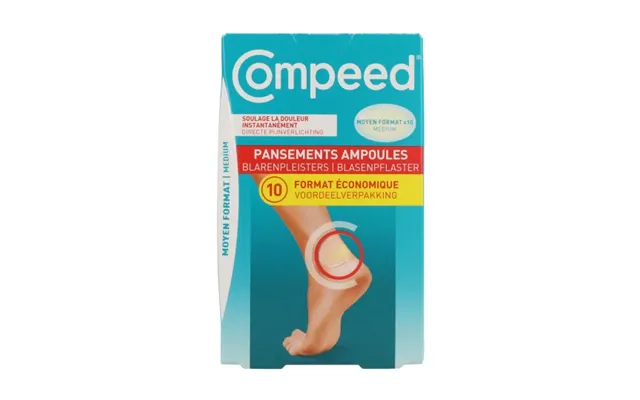 Blister Plasters Compeed With Medium Heels 10 Patches product image