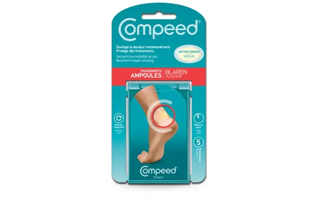 Blister Plasters Compeed With Medium Heels 5 Patches product image