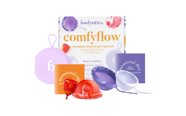 Bodyotics Comfyflow - Cycle Set Discs And Cup 5 Pieces.