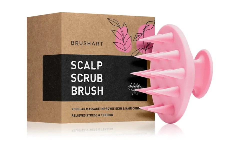 Brushart Home Salon Scrub Hair Massage Tools 1pcs