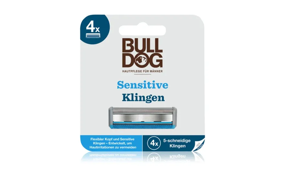 Bulldog Sensitive Replacement Head 4 Pieces