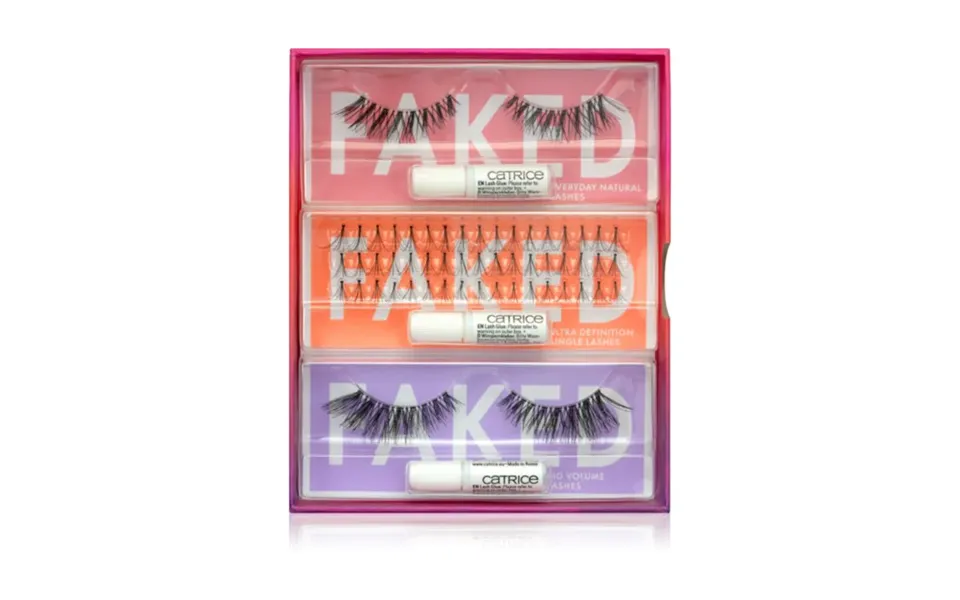 Catrice Faked False Eyelashes Value Pack 3×2 Pieces