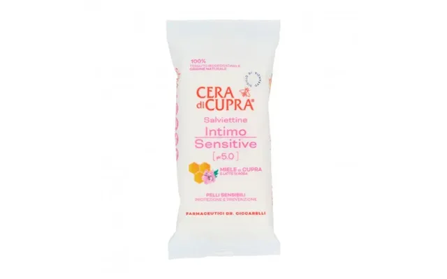 Cera Di Cupra Sensitive Intimate Wipes 12 Pieces