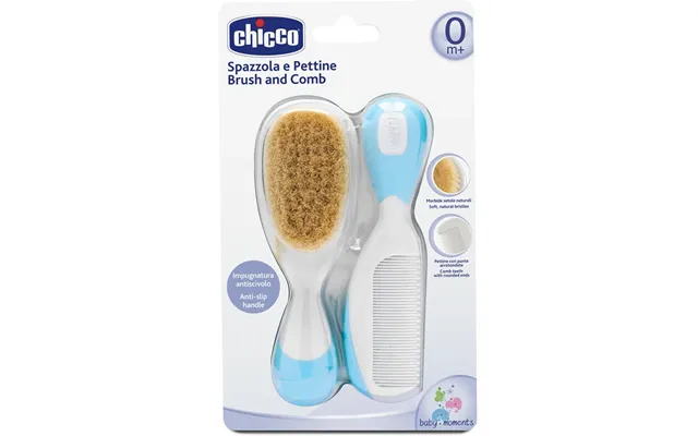 Chicco Baby Moments Set 0m Blue For Hair product image