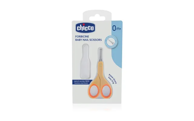 Chicco Baby Scissors For Children With Rounded Tip 0 M 1 Pc