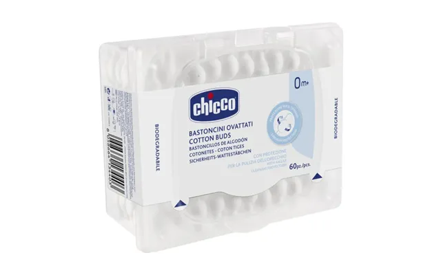 Chicco Cotton Buds Cotton Buds For Children 60 Pcs product image
