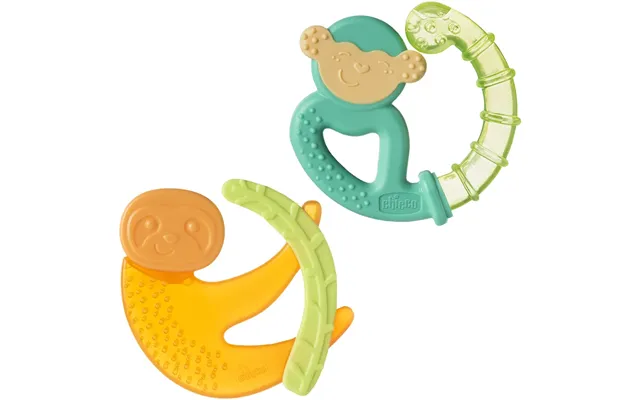 Chicco Fresh Monkey Teether 4m Turquoise