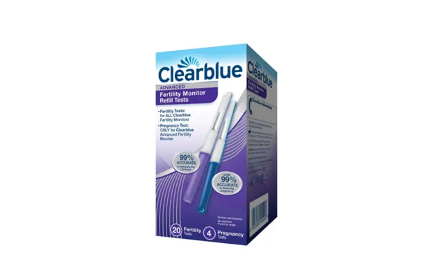 Clearblue Advanced Fertility Monitor Refills 20 Fertility Tests 4 Pregnancy Tests