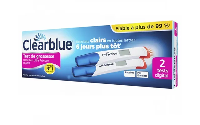 Clearblue Digital Pregnancy Test With Detection Ultra Early X2 product image