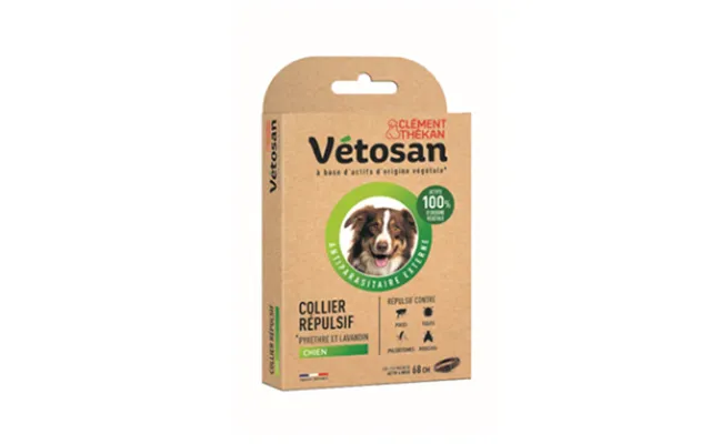Clemente Thékan Vetosan Natural Dog Repellent Necklace 68 Cm