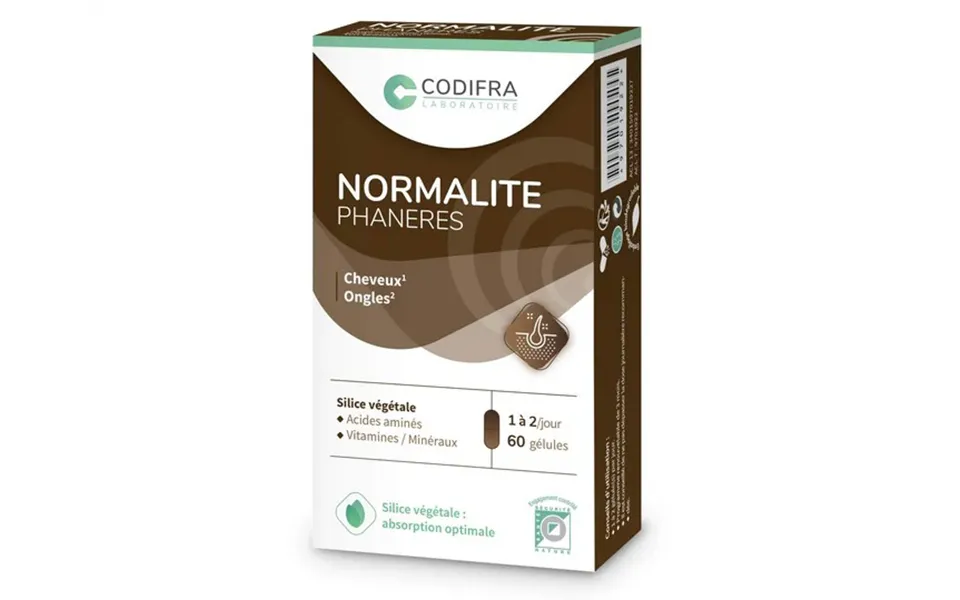 Codifra Normality Fanere Hair & Nails 60 Capsules