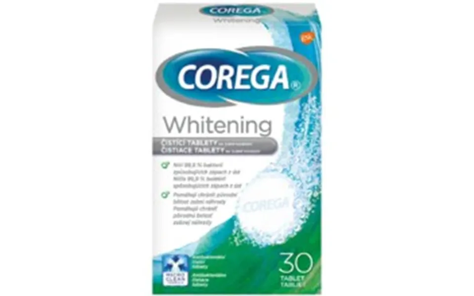 Corega 30 Whitening Teeth Cleaning Tablets