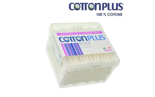 Cotton Plus 200 Cotton Swabs product image