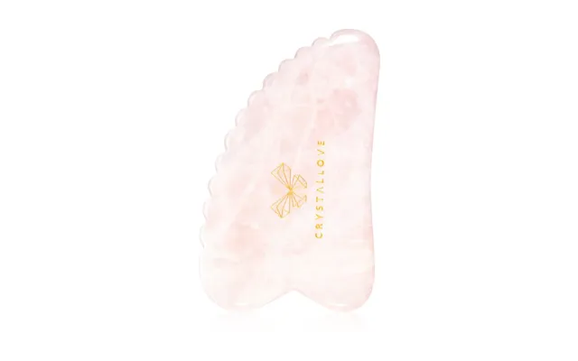 Crystallove Rose Quartz 3d Gua Sha Massage Tools 1pc