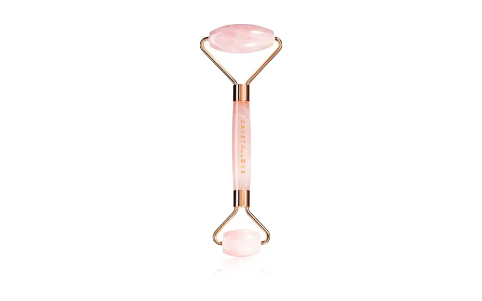 Crystallove Rose Quartz Roller Facial Massage Roller