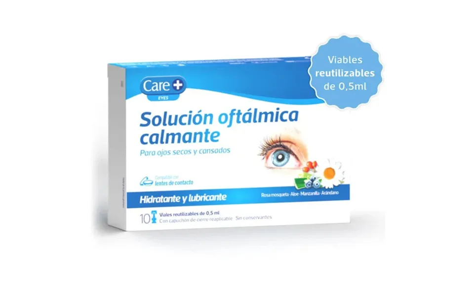 Cura Soothing Solution For Irritated Eyes 10units