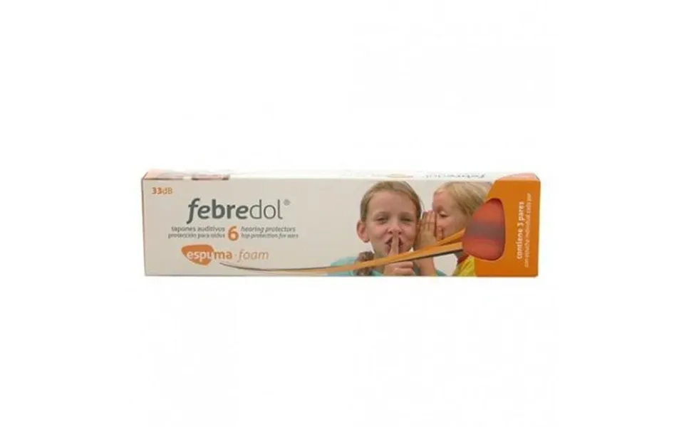 Earplugs Foam 6 Units Febredol