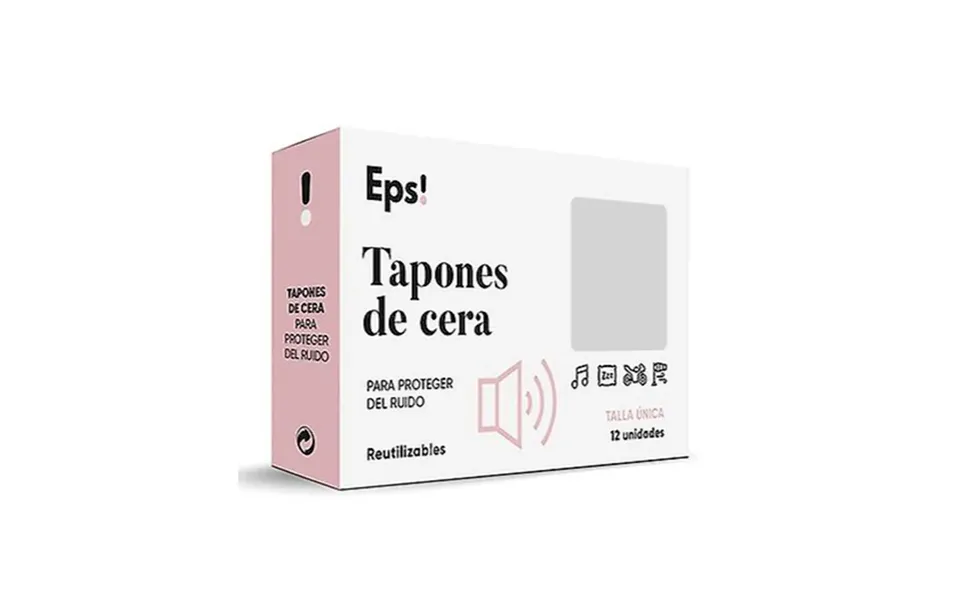 Earplugs In Eps Wax 12pcs