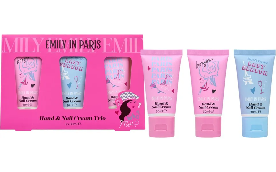 Emily In Paris Trio Gift Pack For Hands 3×30 Ml