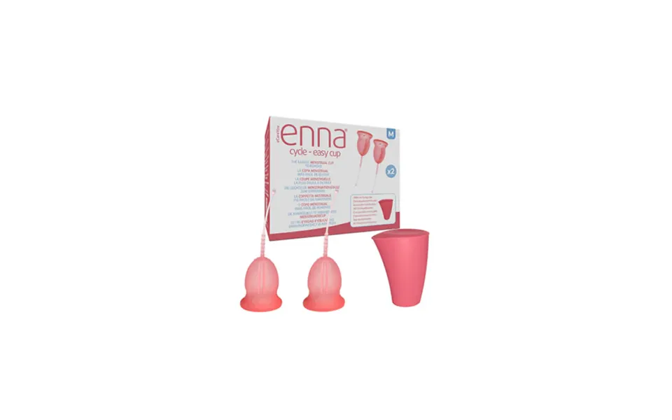 Enna Easy Menstrual Cups 2 Units Tm And Case
