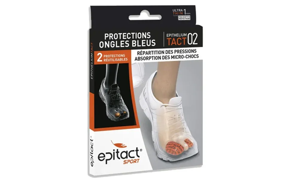 Epitact Sport Blue Nail Protectors Epithelium Tact 02 Size M 25mm