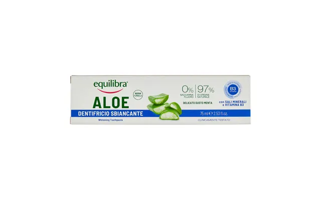 Equilibra Aloe Gel Whitening Toothpaste 75 Ml product image