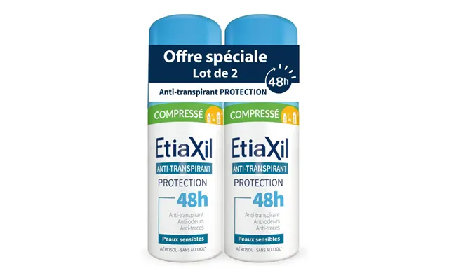 Etiaxil Anti-perspirant Protection 48h - Compressed Aerosol 2x100ml