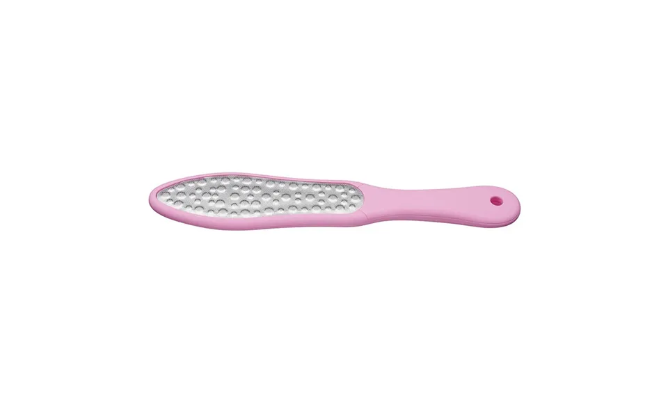 Eurostil Metallic Callus Remover With Soft Rubber Handle Pink 1pc