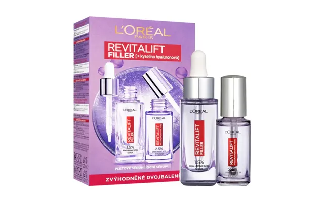 Facial Care Gift Set With Revitalizing Filler Hyaluronic Acid