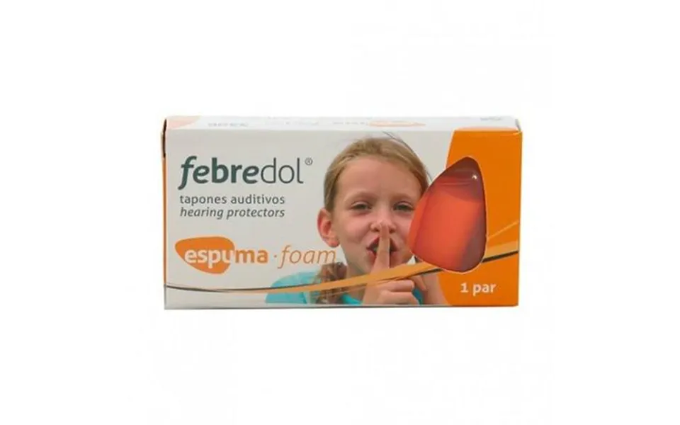 Febredol Earplugs Foam 2 Units Febred