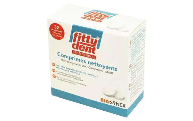 Fitty Dent Cleansing Tablets X32
