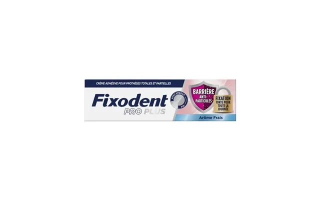 Fixodent Pro Plus Barrier Denture Adhesive Cream 40g