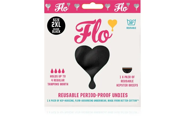 Flo Period Underwear Menstrual Panties Size 2xl 1 Pcs