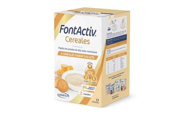 Fontactiv 8 Cereals And Biscuits 500g