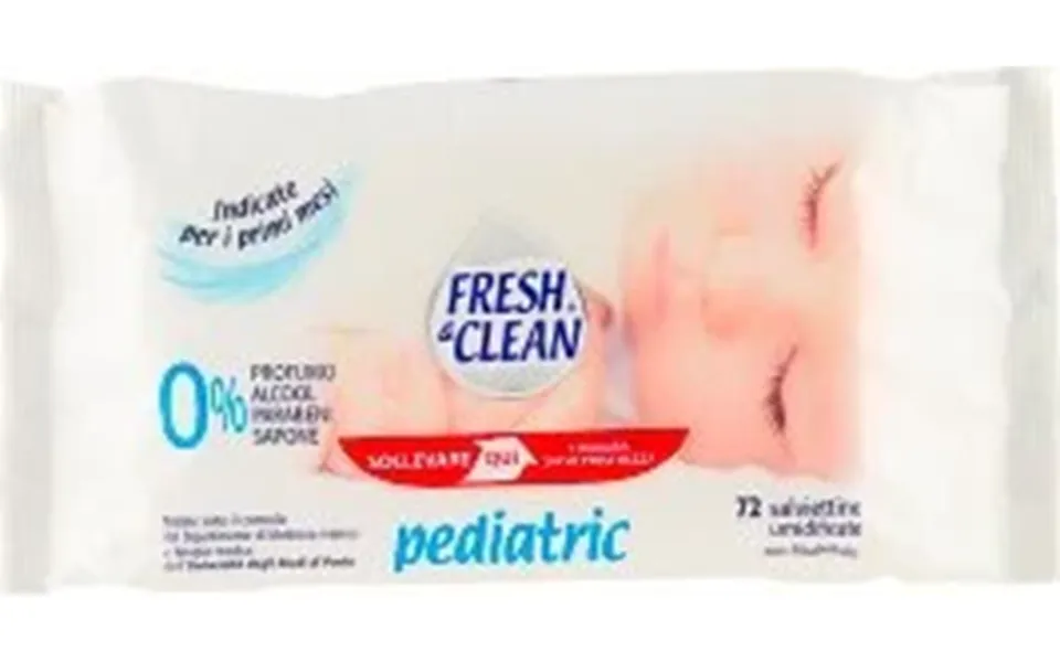 Fresh&clean Pediatric Wipes 72 Pieces