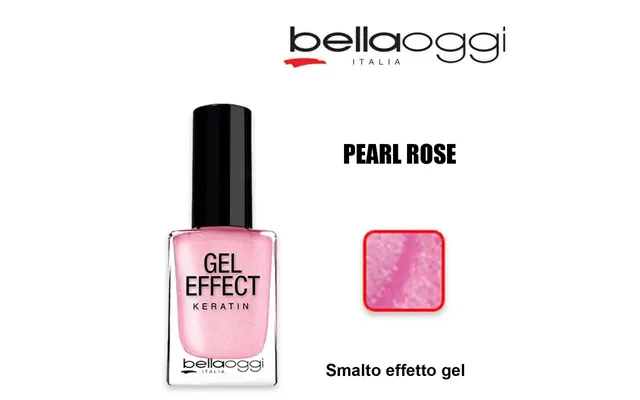 Gel Effect Keratin Gel Effect Nail Polish With Pearl Rose Keratin product image