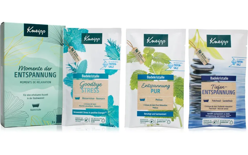 Gift Set Kneipp Wellness Moment 3x 60 G