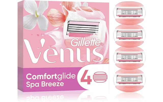 Gillette Venus Comfortglide Spa Breeze Replacement Blades 4 Pieces product image
