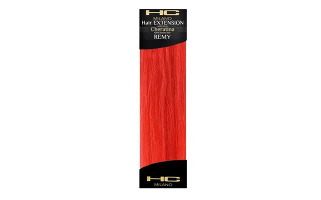 Hc Milano Remy Keratin Extensions 50 55 Cm Red Color