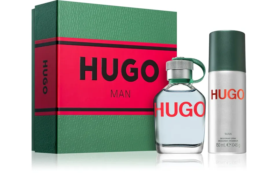 Hugo Boss Hugo Gift Set For Men Hugo Men Eau De Toilette 75ml Deodorant Spray 150ml