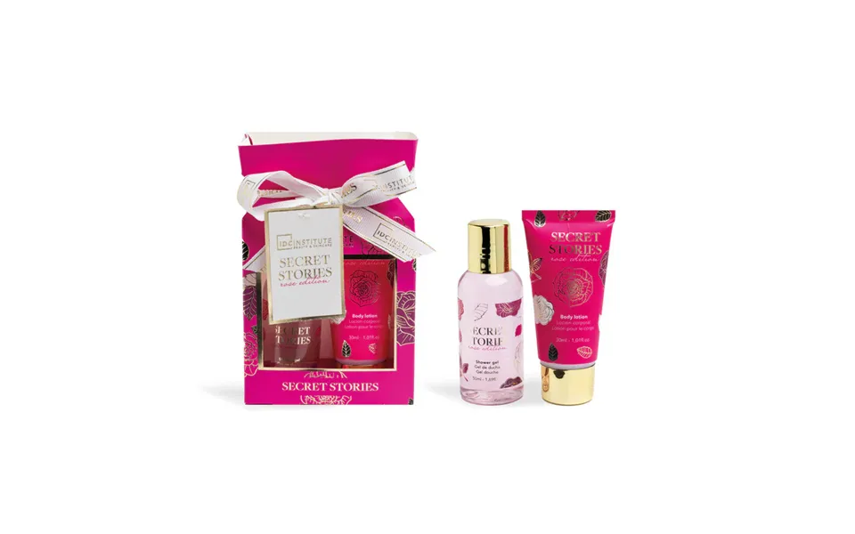 Idc Institute Scented Bath Gift Set Rose Edition Mini Body Set Fragranced Rose & Peony 1 Unit