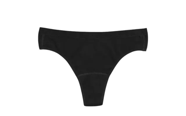 Imse Black Menstrual Thong - Very Light Flow M