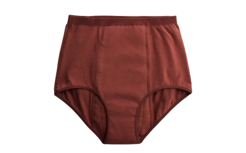 Imse High Waisted Menstrual Panties Rust Red - Medium Cycle L