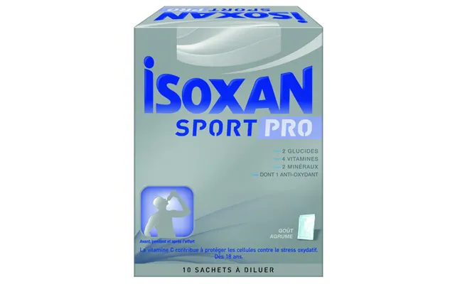 Isoxan Sport Pro Active Drink Citrus Flavor 10 Sachets To Dilute
