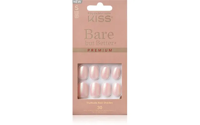 Kiss Bare But Better Premium False Nails Mocha 30 Pieces product image