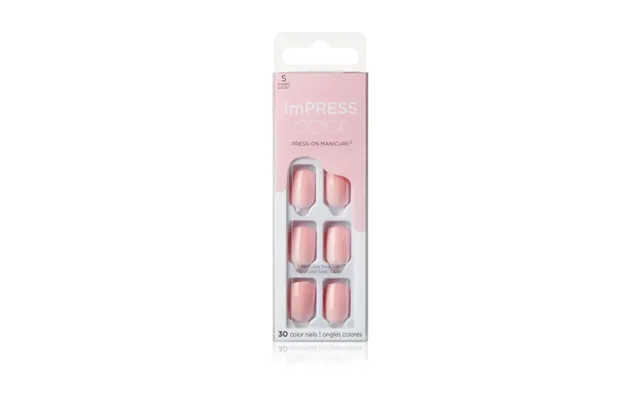 Kiss My Face Pink Nails Impress Color Pick Me 30 Pieces product image