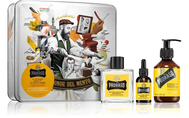 Klas Ical Gift Set Beard Products With The Scent Of Wood And Spices Wood & Spice product image