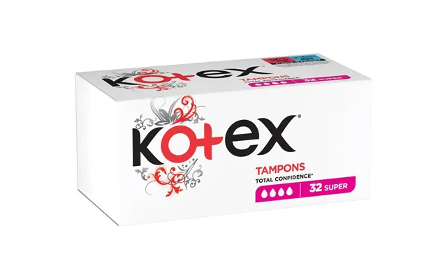 Kotex Tampons Super Tampons 32 Pieces product image